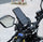 Motorcycle Mobile Holder With Charger Aluminium Body Durable And Convenient