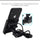 Motorcycle Mobile Holder With Charger Aluminium Body Durable And Convenient
