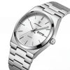 Premium Stainless Steel Quartz Watch PRX Style Elegant Durable Timepiece With Stainless Steel Strap And Precise Quartz Mechanism