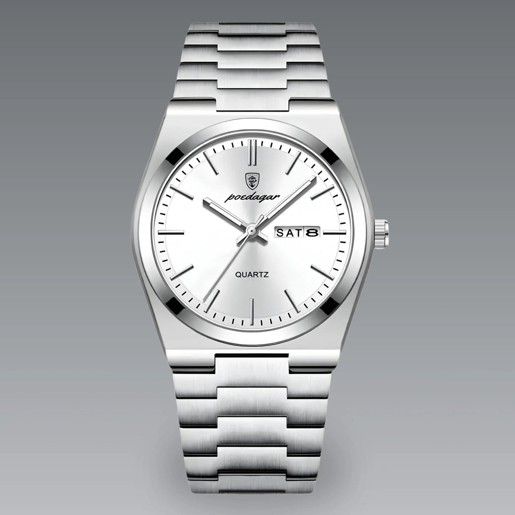 Premium Stainless Steel Quartz Watch PRX Style Elegant Durable Timepiece With Stainless Steel Strap And Precise Quartz Mechanism
